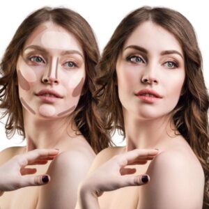 cách đánh khối cho từng khuôn mặt