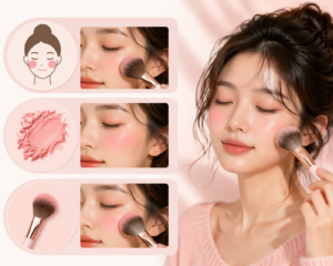 Cách đánh phấn má hồng tự nhiên đúng cách
